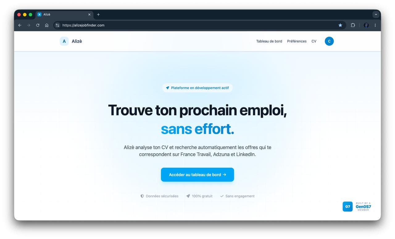 Alize Job Finder